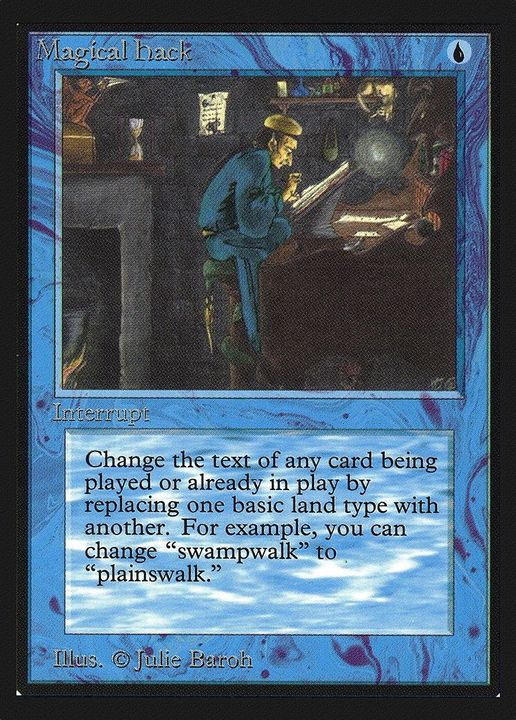 Magical Hack in the group Magic the Gathering / Types / Colors / Blue at Proxyprinters.com (7801)