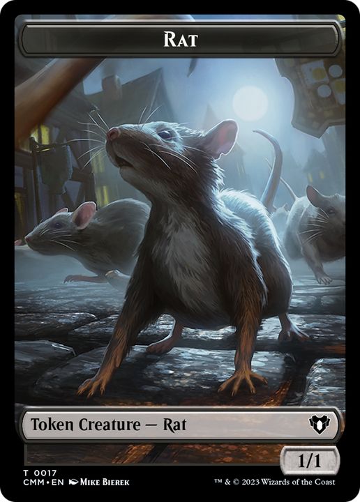 Rat in the group Magic the Gathering / Types / Colors / Black at Proxyprinters.com (78015)