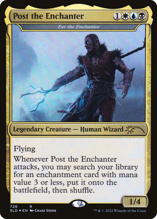 Zur the Enchanter in the group Magic the Gathering / Types / Colors / Multicolors / B, U, W at Proxyprinters.com (78034)