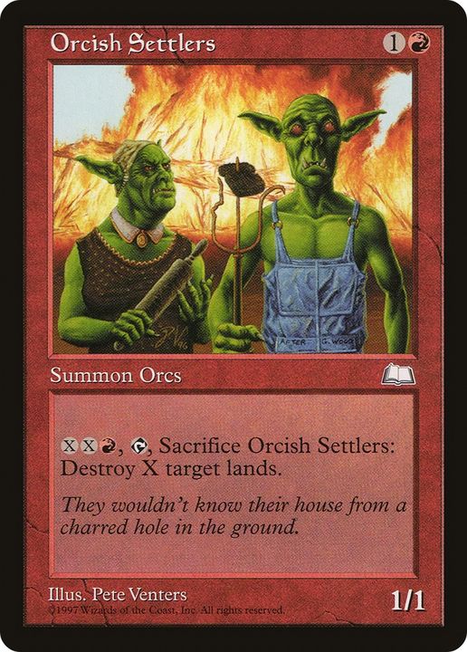 Orcish Settlers in the group Singles at Proxyprinters.com (78036)