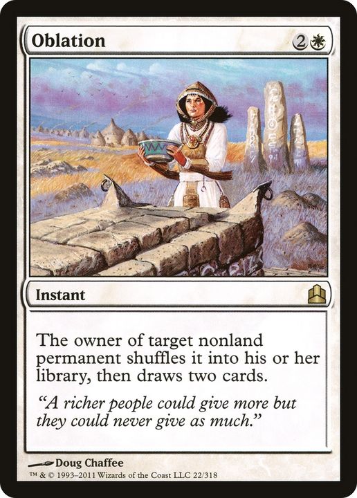 Oblation in the group Magic the Gathering / Types / Colors / White at Proxyprinters.com (78038)