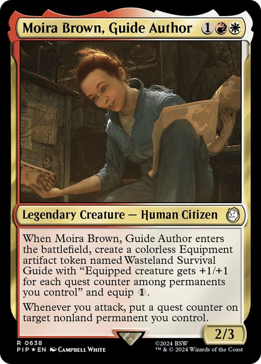 Moira Brown, Guide Author in the group Magic the Gathering / Sets / Fallout at Proxyprinters.com (78061)