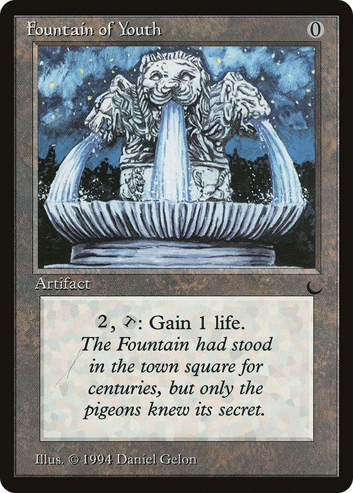 Fountain of Youth in the group Magic the Gathering / Types / Artifacts / Artifact at Proxyprinters.com (78092)