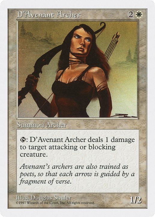 D'Avenant Archer in the group Advanced search at Proxyprinters.com (78102)