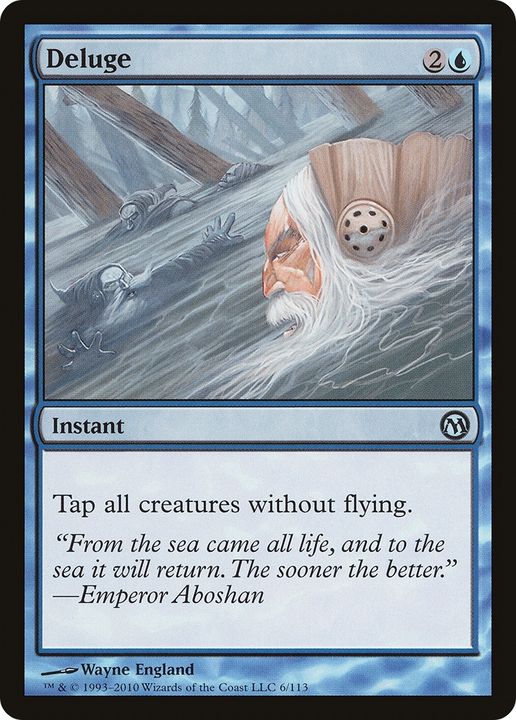 Deluge in the group Magic the Gathering / Types / Colors / Blue at Proxyprinters.com (78116)