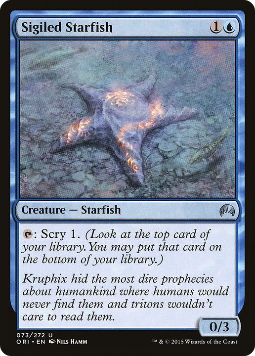 Sigiled Starfish in the group Magic the Gathering / Sets / Magic Origins Tokens at Proxyprinters.com (78123)