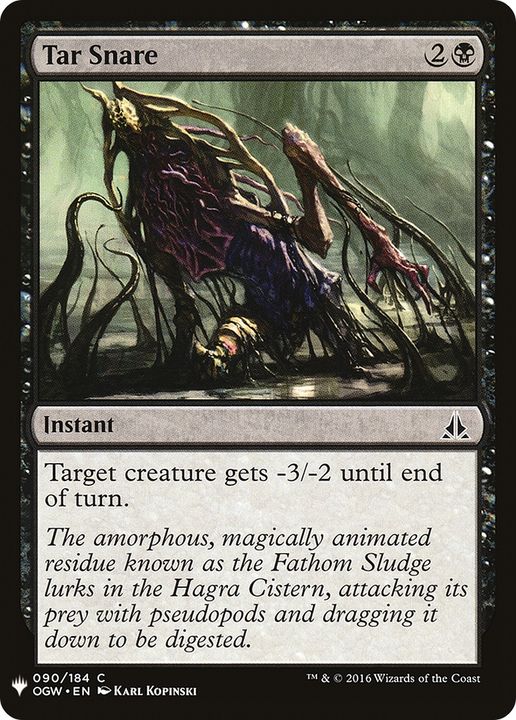 Tar Snare in the group Magic the Gathering / Types / Colors / Black at Proxyprinters.com (78127)