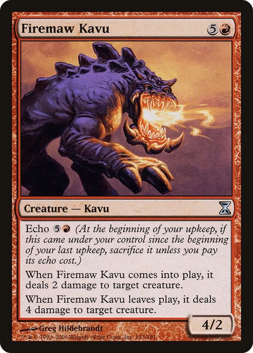 Firemaw Kavu in the group Advanced search at Proxyprinters.com (78135)