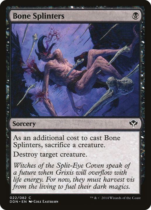 Bone Splinters in the group Magic the Gathering / Sets / Duel Decks: Speed vs. Cunning at Proxyprinters.com (78139)