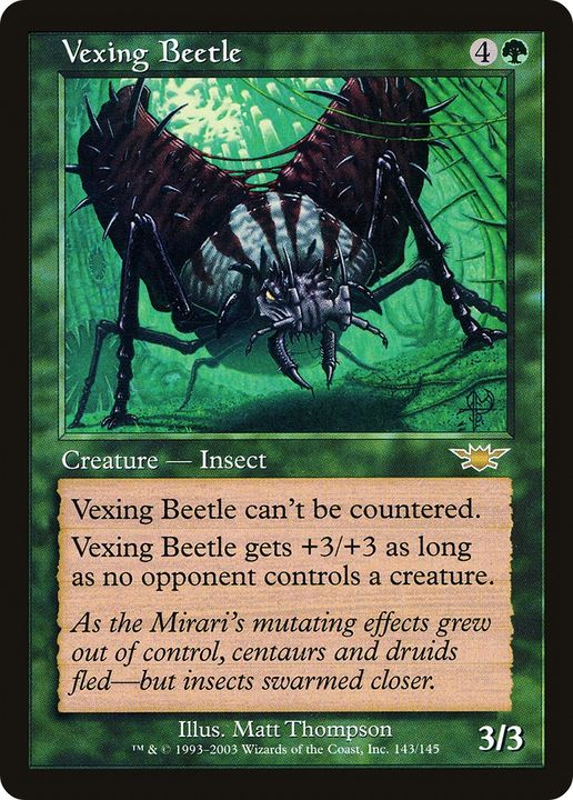 Vexing Beetle in the group Magic the Gathering / Sets / Legions at Proxyprinters.com (78145)