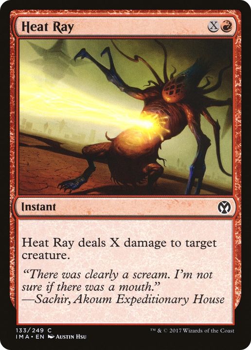 Heat Ray in the group Magic the Gathering / Types / Colors / Red at Proxyprinters.com (78146)