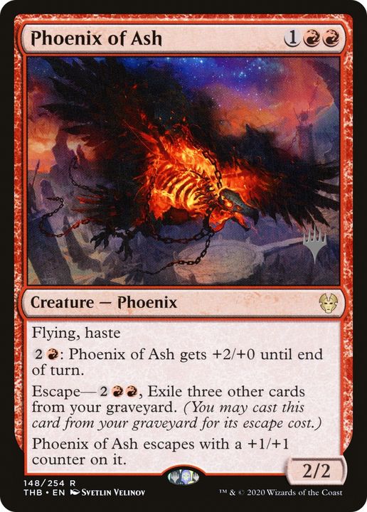 Phoenix of Ash in the group Magic the Gathering / Sets / Theros Beyond Death Promos at Proxyprinters.com (78148)