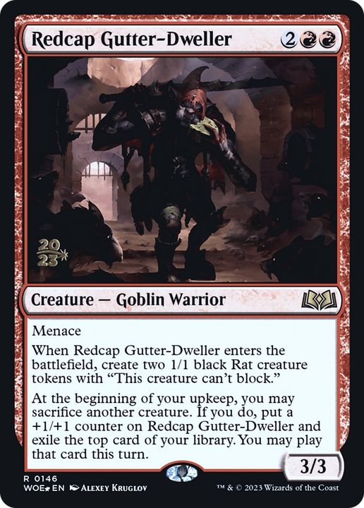 Redcap Gutter-Dweller in the group Magic the Gathering / Types / Creatures / Warrior at Proxyprinters.com (78170)