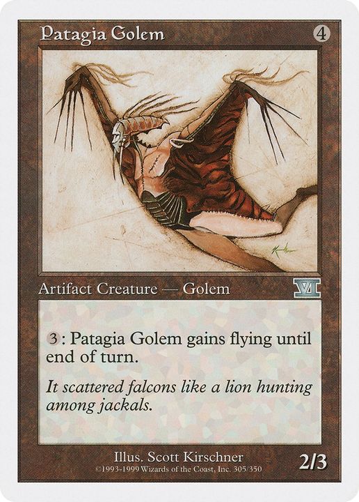 Patagia Golem in the group Singles at Proxyprinters.com (78181)