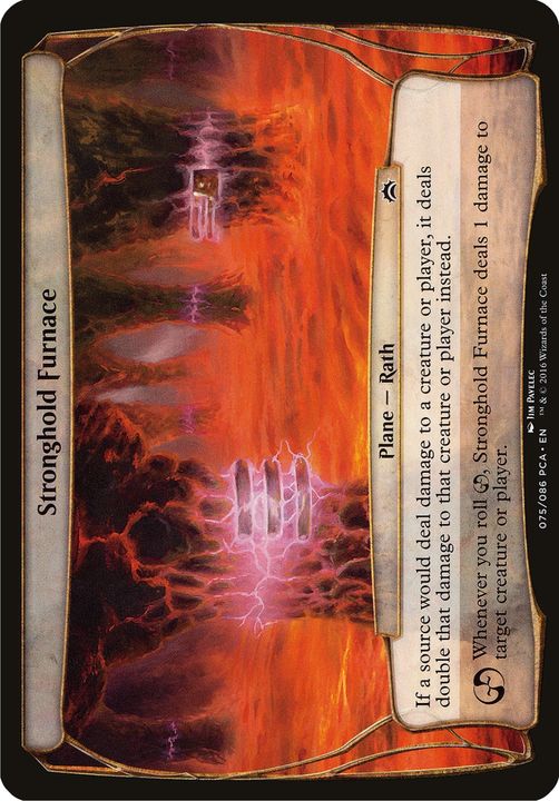 Stronghold Furnace in the group Magic the Gathering / Sets / Planechase Anthology Planes at Proxyprinters.com (78185)