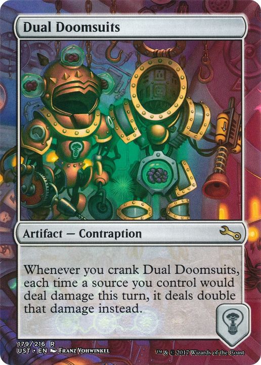 Dual Doomsuits in the group Magic the Gathering / Types / Artifacts / Artifact at Proxyprinters.com (78206)