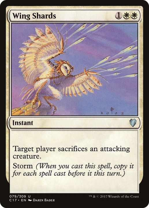 Wing Shards in the group Magic the Gathering / Types / Colors / White at Proxyprinters.com (78207)