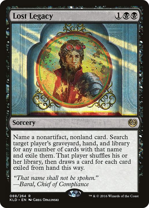 Lost Legacy in the group Magic the Gathering / Types / Colors / Black at Proxyprinters.com (78222)