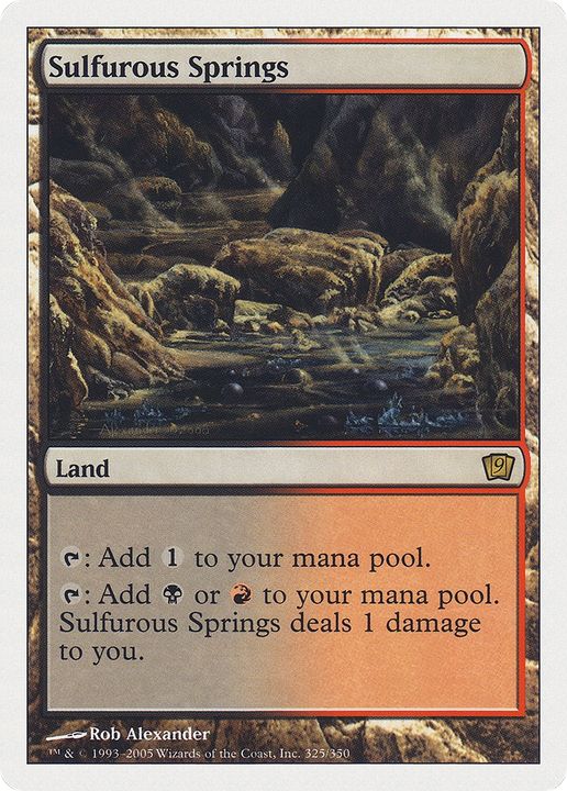 Sulfurous Springs in the group Magic the Gathering / Types / Colors / Colorless at Proxyprinters.com (78237)