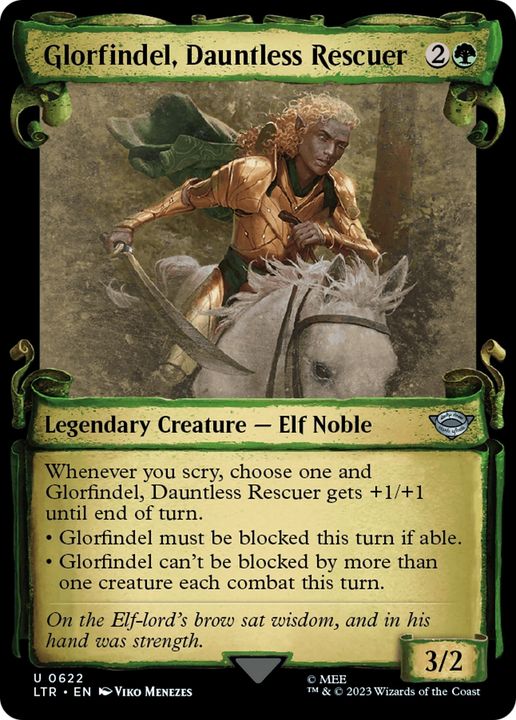 Glorfindel, Dauntless Rescuer in the group Magic the Gathering / Types / Colors / Green at Proxyprinters.com (78238)