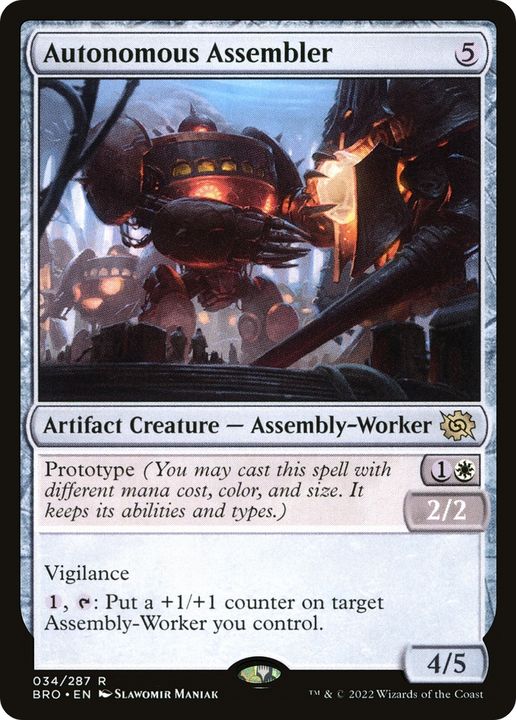 Autonomous Assembler in the group Magic the Gathering / Sets / The Brothers' War at Proxyprinters.com (78247)