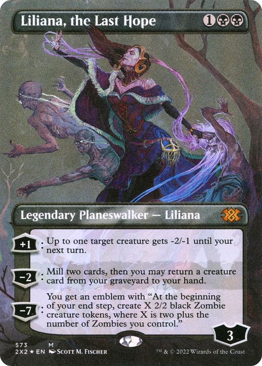 Liliana, the Last Hope in the group Magic the Gathering / Types / Colors / Black at Proxyprinters.com (78256)