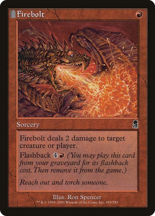 Firebolt in the group Magic the Gathering / Types / Colors / Red at Proxyprinters.com (78258)