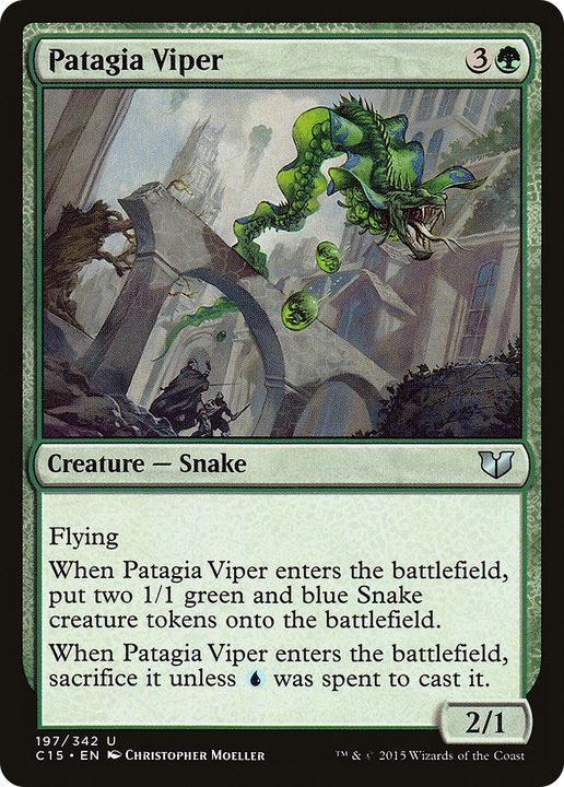 Patagia Viper in the group Magic the Gathering / Types / Colors / Green at Proxyprinters.com (78261)