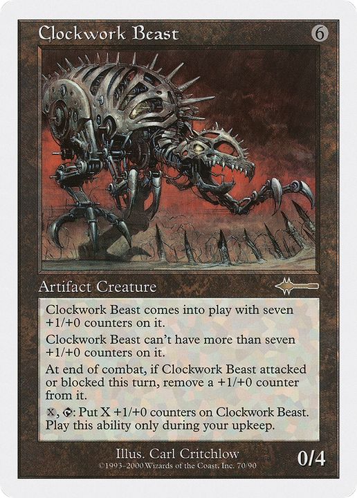 Clockwork Beast in the group Magic the Gathering / Types / Colors / Colorless at Proxyprinters.com (78263)