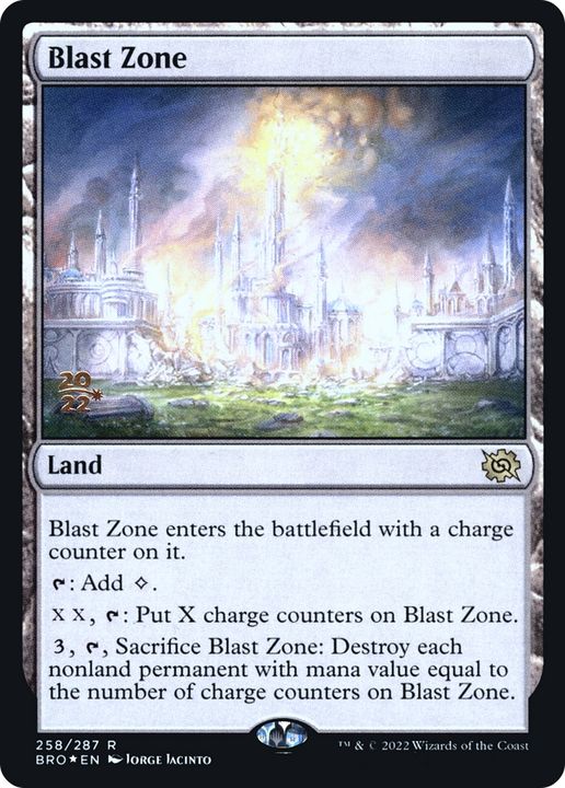 Blast Zone in the group Magic the Gathering / Types / Colors / Colorless at Proxyprinters.com (78264)