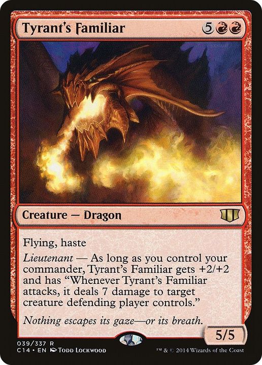 Tyrant's Familiar in the group Magic the Gathering / Types / Colors / Red at Proxyprinters.com (7827)