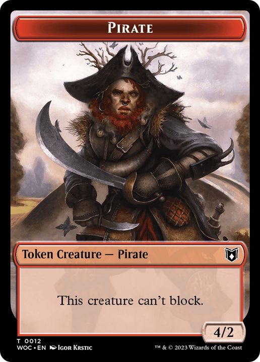 Pirate in the group Magic the Gathering / Sets / Wilds of Eldraine Promos at Proxyprinters.com (78287)