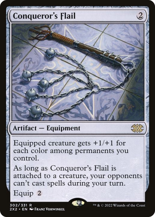 Conqueror's Flail in the group Magic the Gathering / Types / Artifacts / Artifact at Proxyprinters.com (78295)