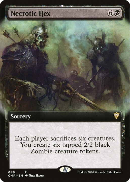 Necrotic Hex in the group Magic the Gathering / Sets / Commander Legends at Proxyprinters.com (78364)