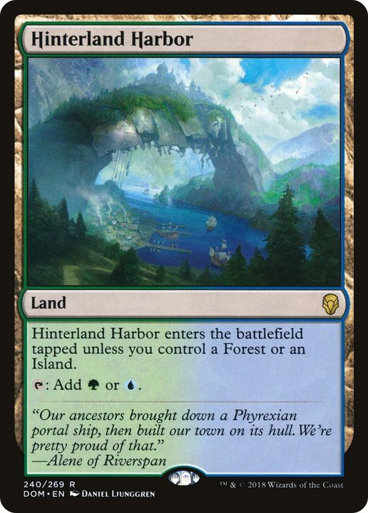 Hinterland Harbor in the group Magic the Gathering / Sets / Dominaria at Proxyprinters.com (78374)