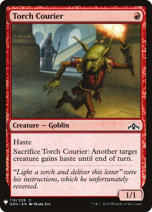 Torch Courier in the group Magic the Gathering / Types / Creatures / Goblin at Proxyprinters.com (784)