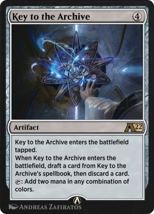 Key to the Archive in the group Magic the Gathering / Types / Artifacts / Artifact at Proxyprinters.com (78408)