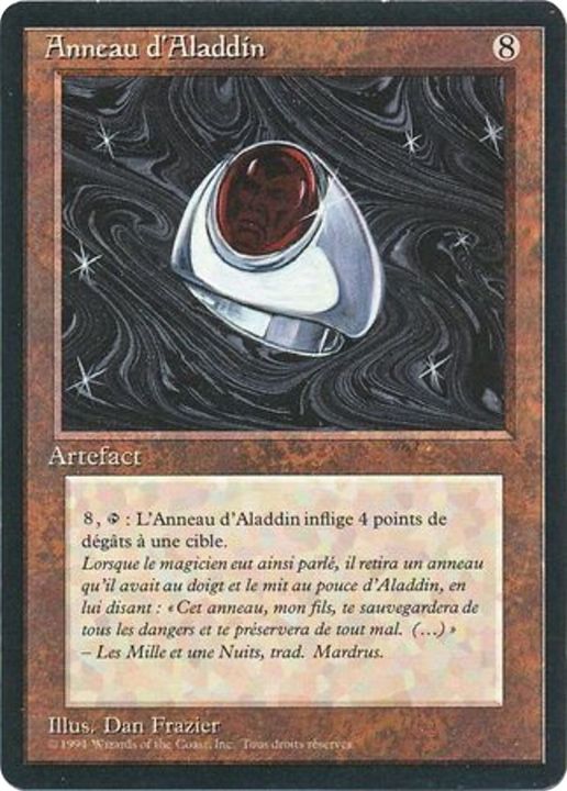 Aladdin's Ring in the group Magic the Gathering / Sets / Foreign Black Border at Proxyprinters.com (7844)