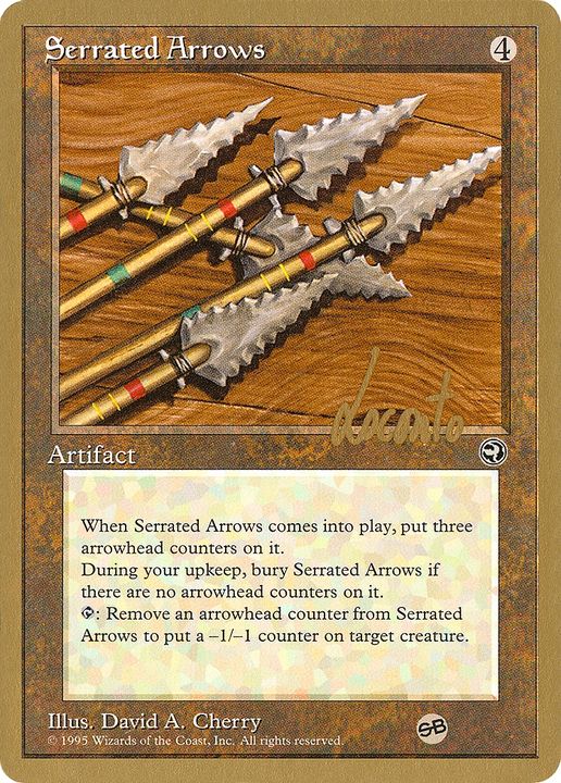 Serrated Arrows in the group Magic the Gathering / Sets / Pro Tour Collector Set at Proxyprinters.com (78461)