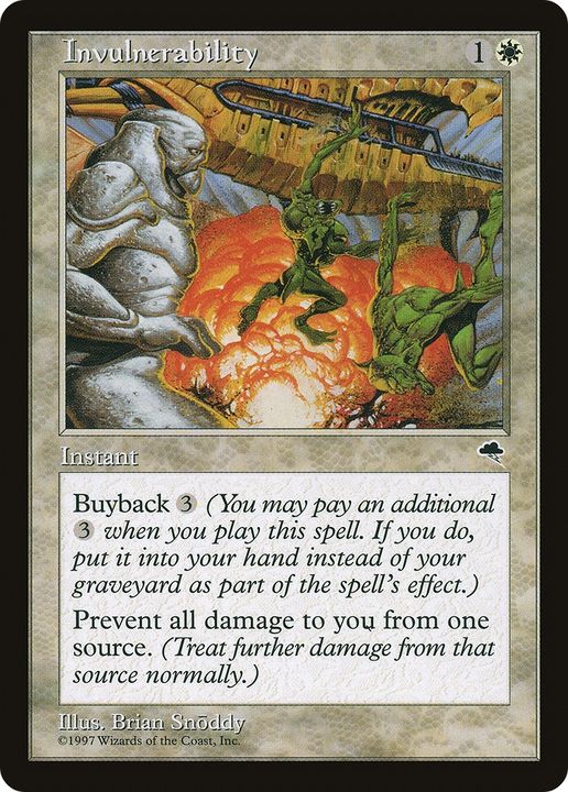 Invulnerability in the group Magic the Gathering / Types / Colors / White at Proxyprinters.com (78462)