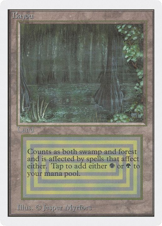 Bayou in the group Magic the Gathering / Types / Land / Forest at Proxyprinters.com (78463)