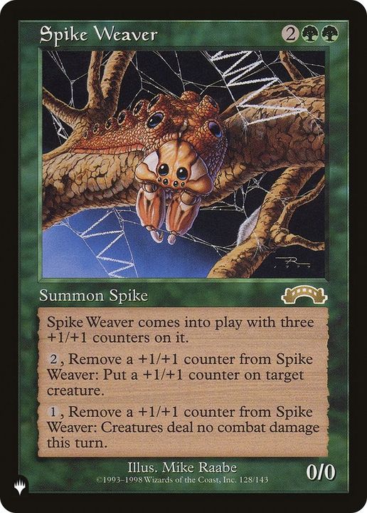 Spike Weaver in the group Magic the Gathering / Types / Colors / Green at Proxyprinters.com (785)