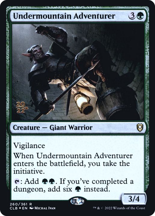 Undermountain Adventurer in the group Magic the Gathering / Types / Creatures / Warrior at Proxyprinters.com (78502)