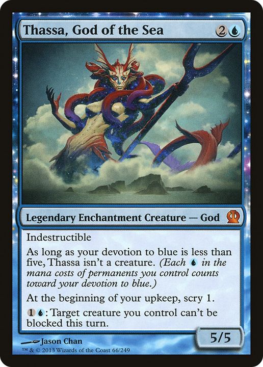 Thassa, God of the Sea in the group Magic the Gathering / Types / Enchantment / Legendary Enchantment at Proxyprinters.com (78506)