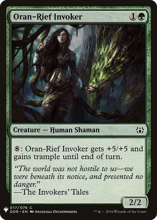 Oran-Rief Invoker in the group Magic the Gathering / Types / Colors / Green at Proxyprinters.com (78508)