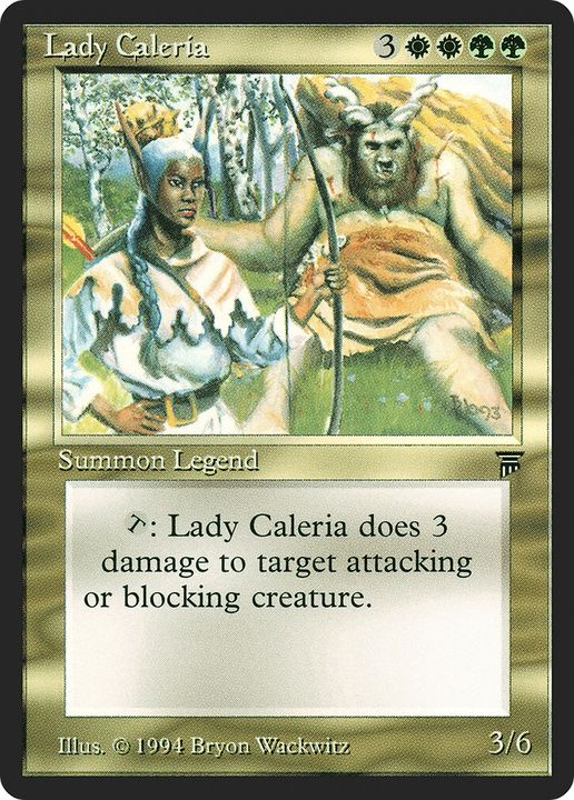 Lady Caleria in the group Magic the Gathering / Types / Colors / Multicolors / G, W at Proxyprinters.com (78517)