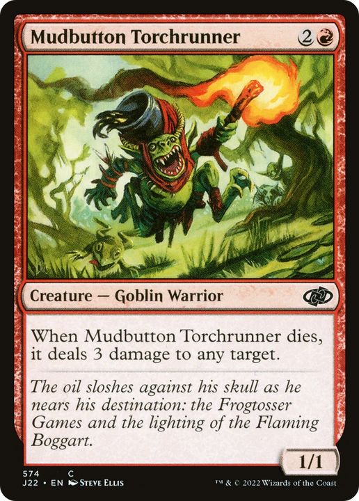 Mudbutton Torchrunner in the group Magic the Gathering / Types / Creatures / Warrior at Proxyprinters.com (78524)