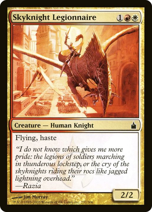 Skyknight Legionnaire in the group Magic the Gathering / Types / Colors / Multicolors / R, W at Proxyprinters.com (78526)