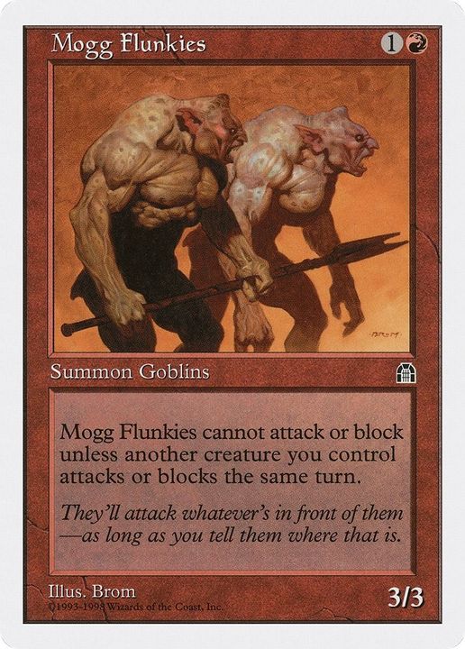 Mogg Flunkies in the group Magic the Gathering / Types / Creatures / Goblin at Proxyprinters.com (7853)