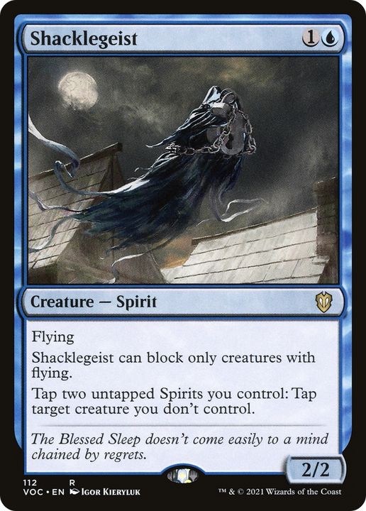 Shacklegeist in the group Magic the Gathering / Types / Colors / Blue at Proxyprinters.com (78531)